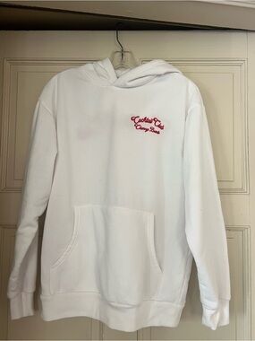 Better Together White Graphic Hoodie Sweatshirt Medium